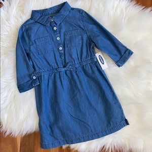 NWT Old Navy Toddler Girl Denim Dress